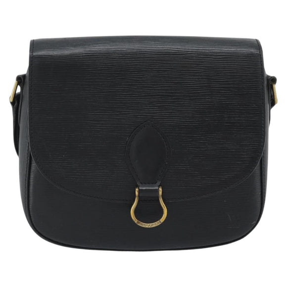 LOUIS VUITTON Epi Saint Cloud GM Shoulder Bag Black M52192 LV Auth 191506