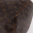 LOUIS VUITTON Monogram Keepall 55 Boston Bag M41424 LV Auth 191508-15