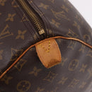 LOUIS VUITTON Monogram Keepall 55 Boston Bag M41424 LV Auth 191508-21