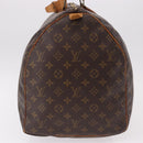 LOUIS VUITTON Monogram Keepall 55 Boston Bag M41424 LV Auth 191508-3