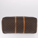 LOUIS VUITTON Monogram Keepall 55 Boston Bag M41424 LV Auth 191508-5