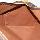 LOUIS VUITTON Monogram Keepall 55 Boston Bag M41424 LV Auth 191510-20