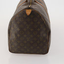 LOUIS VUITTON Monogram Keepall 55 Boston Bag M41424 LV Auth 191510-3