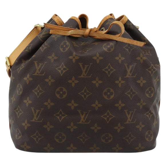LOUIS VUITTON Monogram Petit Noe Shoulder Bag M42226 LV Auth 191511A