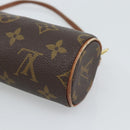 LOUIS VUITTON Monogram Papillon Pouch LV Auth 191513-16