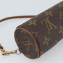 LOUIS VUITTON Monogram Papillon Pouch LV Auth 191513-17