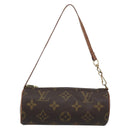 LOUIS VUITTON Monogram Papillon Pouch LV Auth 191513-13