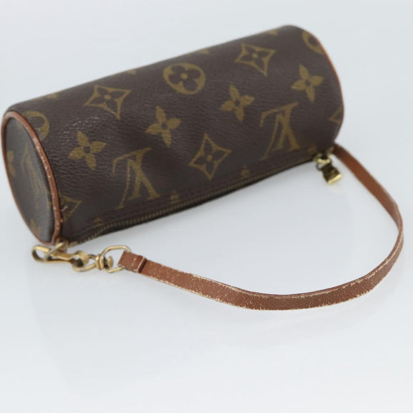 LOUIS VUITTON Monogram Papillon Pouch LV Auth 191513
