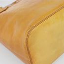 LOUIS VUITTON Monogram Vernis Houston Hand Bag Beige M91004 LV Auth 191516-14