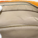 LOUIS VUITTON Monogram Vernis Houston Hand Bag Beige M91004 LV Auth 191516-10