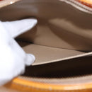 LOUIS VUITTON Monogram Vernis Houston Hand Bag Beige M91004 LV Auth 191517-25