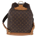 LOUIS VUITTON Monogram Montsouris GM Backpack M51135 LV Auth 191518-2