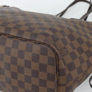 LOUIS VUITTON Damier Ebene Neverfull MM Tote Bag N51105 LV Auth 191519-15