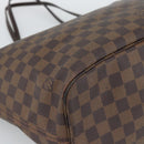 LOUIS VUITTON Damier Ebene Neverfull MM Tote Bag N51105 LV Auth 191519-16