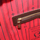 LOUIS VUITTON Damier Ebene Neverfull MM Tote Bag N51105 LV Auth 191519-20