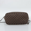 LOUIS VUITTON Damier Ebene Neverfull MM Tote Bag N51105 LV Auth 191519-5