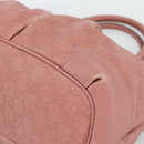 GUCCI GuccissimaGG Sukey Hand Bag Leather Pink Gold 247902 Auth 191520-9