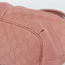 GUCCI GuccissimaGG Sukey Hand Bag Leather Pink Gold 247902 Auth 191520-15