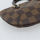 LOUIS VUITTON Damier Ebene Manosque GM Pouch N51120 LV Auth 191521A-14