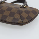 LOUIS VUITTON Damier Ebene Manosque GM Pouch N51120 LV Auth 191521A-15
