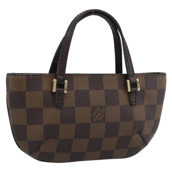 LOUIS VUITTON Damier Ebene Manosque GM Pouch N51120 LV Auth 191521A