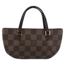 LOUIS VUITTON Damier Ebene Manosque GM Pouch N51120 LV Auth 191521A-13