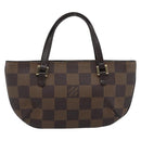 LOUIS VUITTON Damier Ebene Manosque GM Pouch N51120 LV Auth 191521A-2