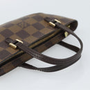 LOUIS VUITTON Damier Ebene Manosque GM Pouch N51120 LV Auth 191521A-7