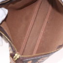LOUIS VUITTON Monogram Graffiti Pochette Accessoires Orange M92193 Auth 191523-11