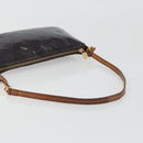 LOUIS VUITTON Monogram Vernis Pochette Pouch Amarante M91576 LV Auth 191524-7