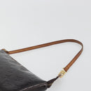 LOUIS VUITTON Monogram Vernis Pochette Pouch Amarante M91576 LV Auth 191524-8