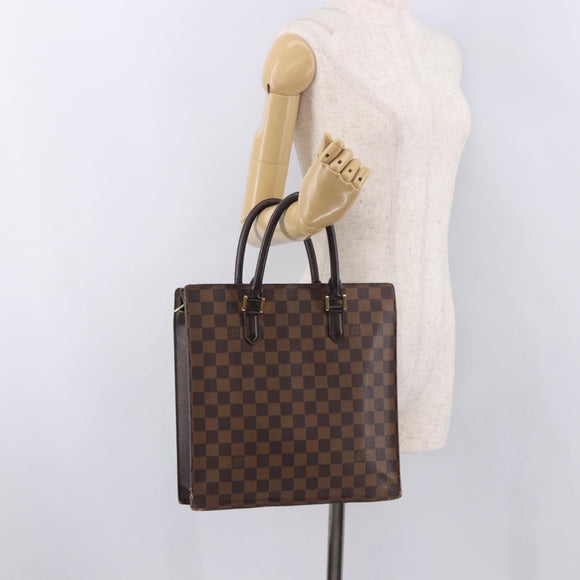LOUIS VUITTON Damier Ebene Venice PM Hand Bag N51145 LV Auth 191525