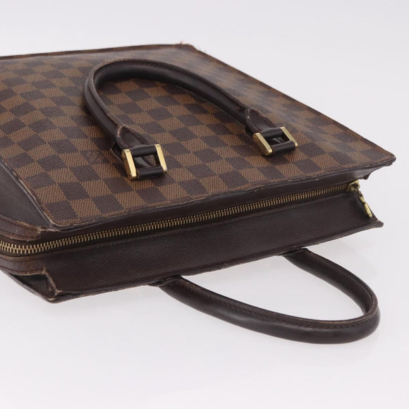 LOUIS VUITTON Damier Ebene Venice PM Hand Bag N51145 LV Auth 191525