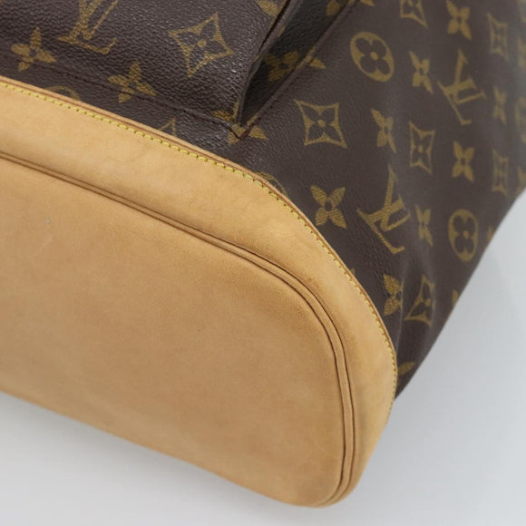 LOUIS VUITTON Monogram Montsouris GM Backpack M51135 LV Auth 191527A