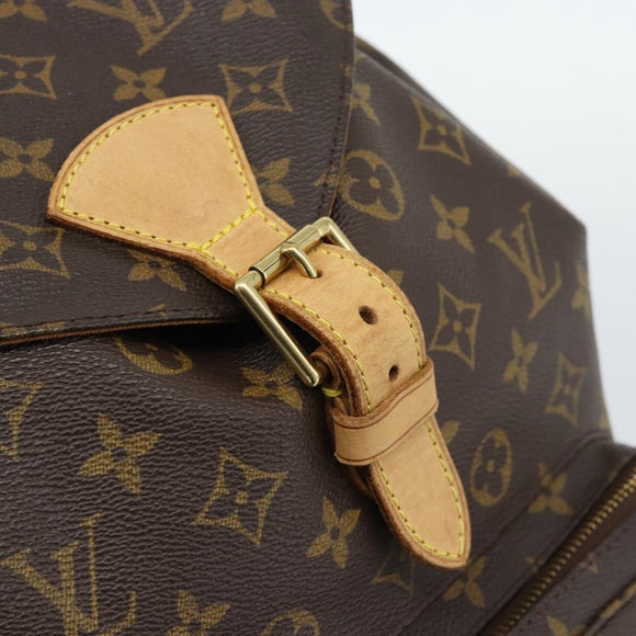 LOUIS VUITTON Monogram Montsouris GM Backpack M51135 LV Auth 191527A
