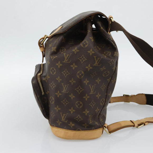 LOUIS VUITTON Monogram Montsouris GM Backpack M51135 LV Auth 191527A