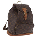 LOUIS VUITTON Monogram Montsouris GM Backpack M51135 LV Auth 191528-1