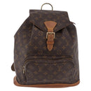 LOUIS VUITTON Monogram Montsouris GM Backpack M51135 LV Auth 191528-13
