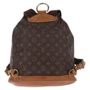 LOUIS VUITTON Monogram Montsouris GM Backpack M51135 LV Auth 191528-2