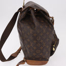 LOUIS VUITTON Monogram Montsouris GM Backpack M51135 LV Auth 191528-4