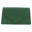 LOUIS VUITTON Epi Art Deco Clutch Bag Green M52634 LV Auth 191535-13