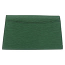 LOUIS VUITTON Epi Art Deco Clutch Bag Green M52634 LV Auth 191535-2