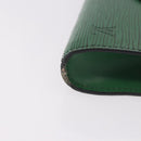 LOUIS VUITTON Epi Art Deco Clutch Bag Green M52634 LV Auth 191535-4