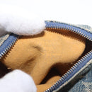 LOUIS VUITTON Monogram Denim Trousse Speedy PM Pouch Blue M95082 LV Auth 191540-10
