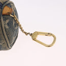 LOUIS VUITTON Monogram Denim Trousse Speedy PM Pouch Blue M95082 LV Auth 191540-7