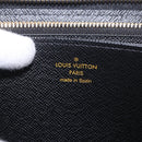 LOUIS VUITTON Epilase Zippy Wallet Long Wallet Blue Black M62268 LV Auth 191544M-18