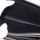 LOUIS VUITTON Epilase Zippy Wallet Long Wallet Blue Black M62268 LV Auth 191544M-19