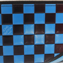 LOUIS VUITTON Epilase Zippy Wallet Long Wallet Blue Black M62268 LV Auth 191544M-3