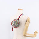 GUCCI Yuko Higuchi GG Supreme Waist Bag PVC Beige Silver 502330 Auth 191546M-20
