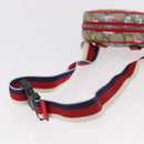 GUCCI Yuko Higuchi GG Supreme Waist Bag PVC Beige Silver 502330 Auth 191546M-7